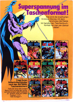 DC Comics Batman Comic Taschenbuch Nr. 28 (1985) von Ehapa
